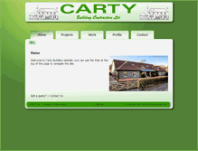 Tablet Screenshot of cartybuilders.co.uk